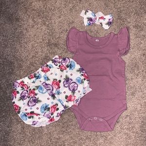 3 pc girl summer outfit